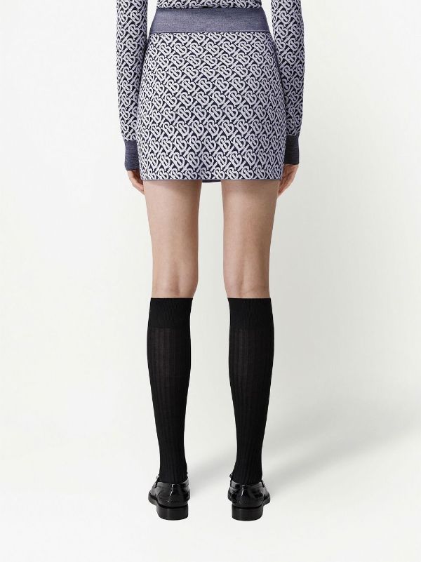 Burberry 2025 monogram skirt