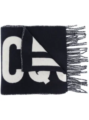 Louis Vuitton 2018 pre-owned Monogram Jacquard Wool Scarf - Farfetch