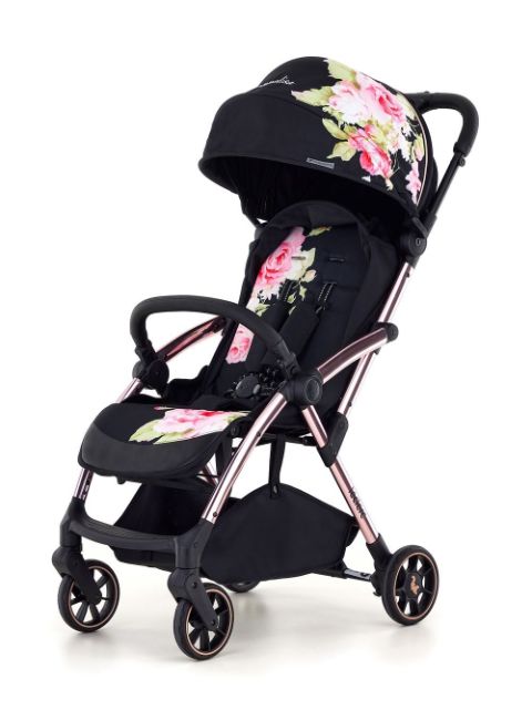 Monnalisa x Leclerc Baby Kinderwagen mit Blumen-Print