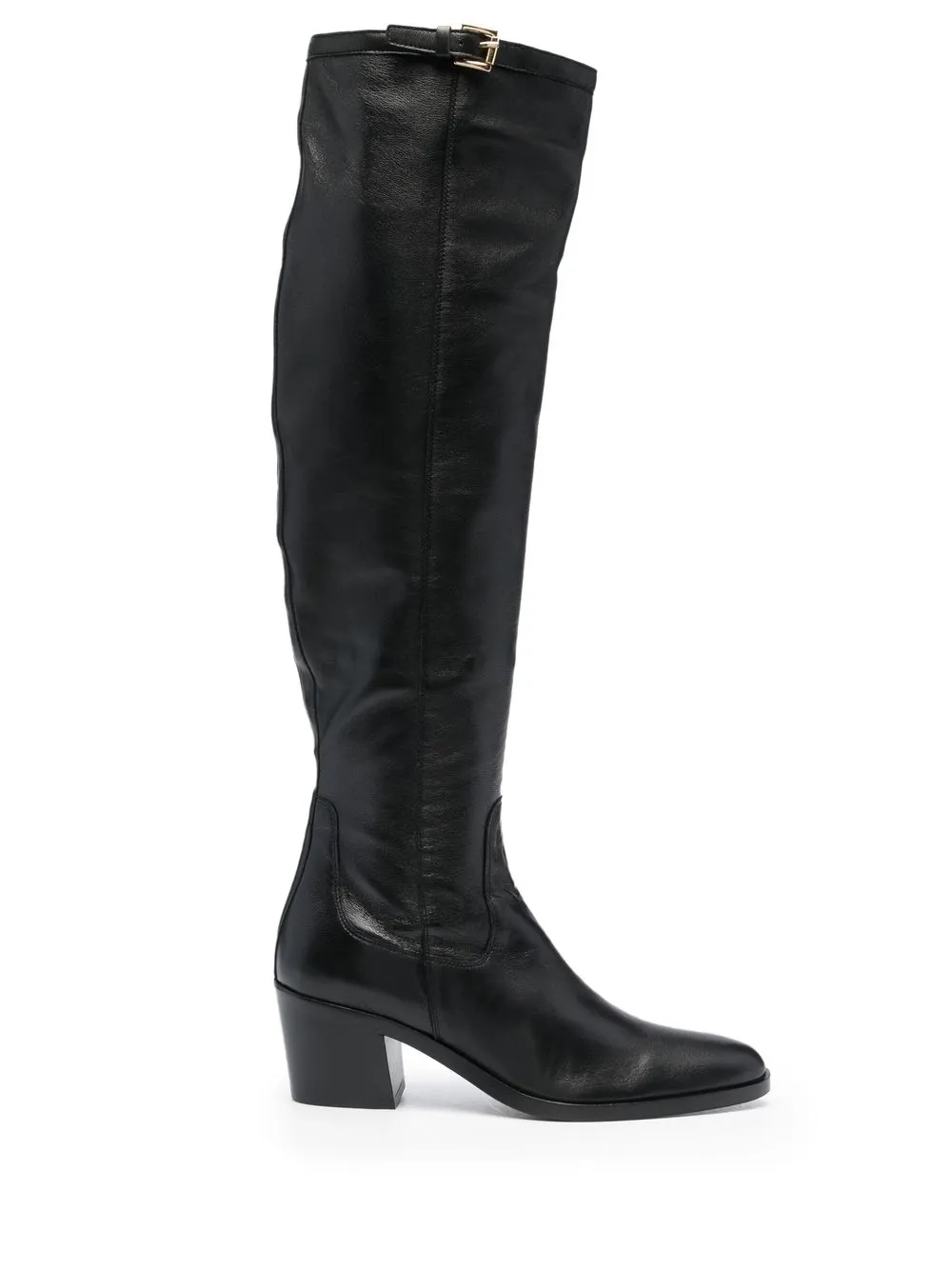 

BY FAR pointed knee-length boots - Black