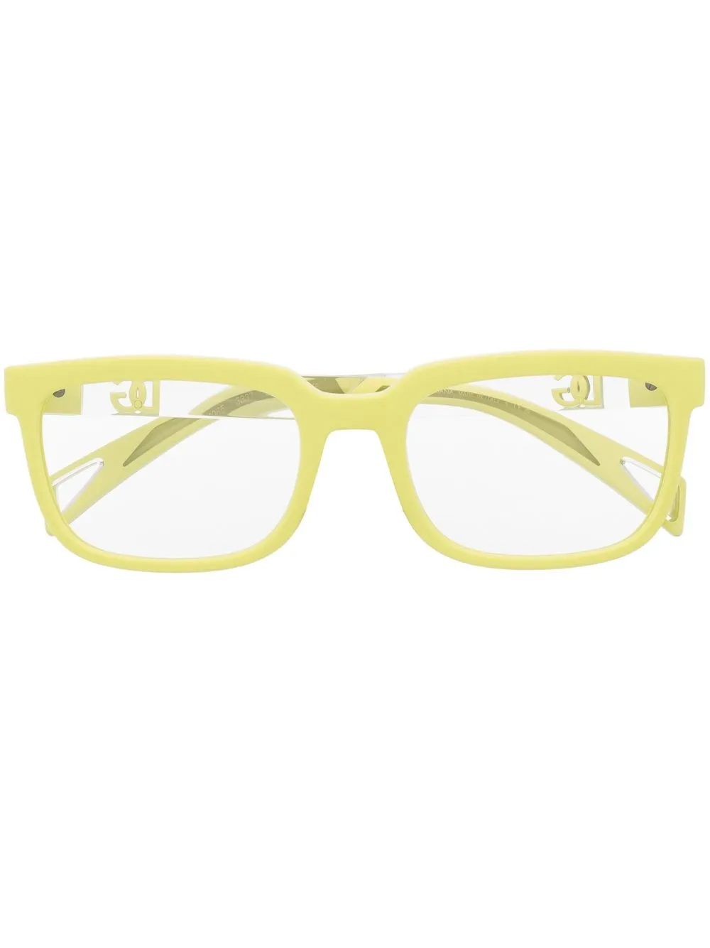 

Dolce & Gabbana Eyewear wayfarer-frame optical glasses - Yellow