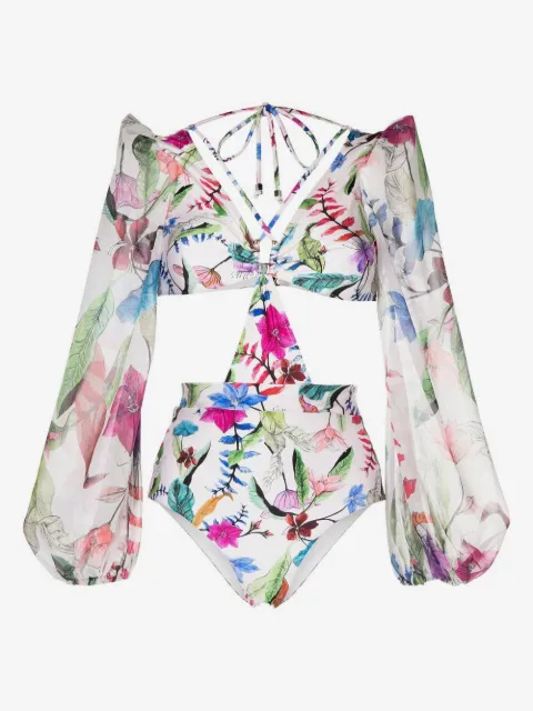 PatBO Zamia cut-out bodysuit