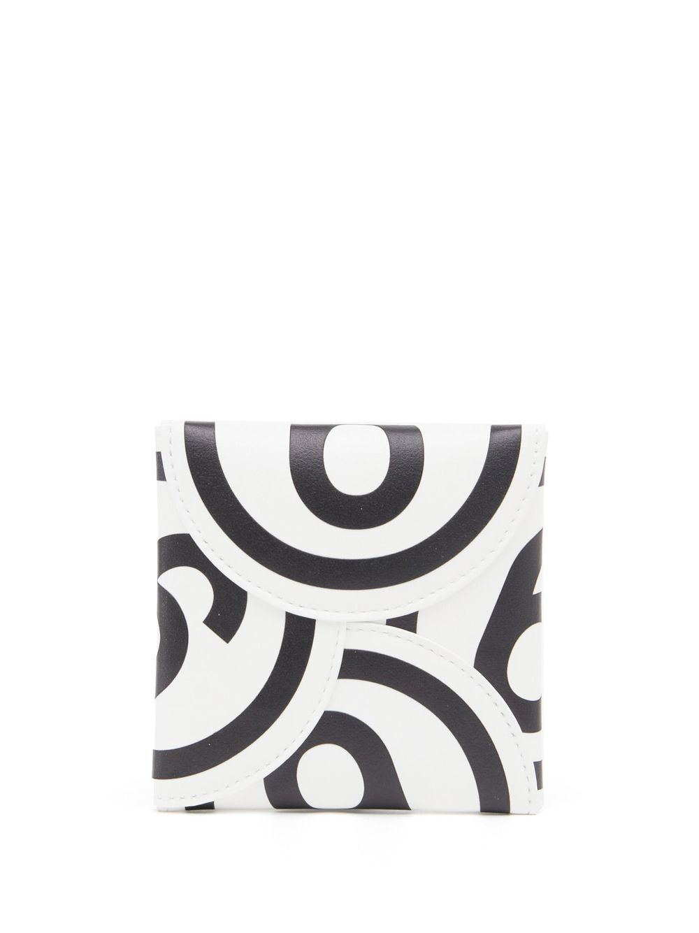 Shop Mm6 Maison Margiela Origami 6 Foldable Wallet In White