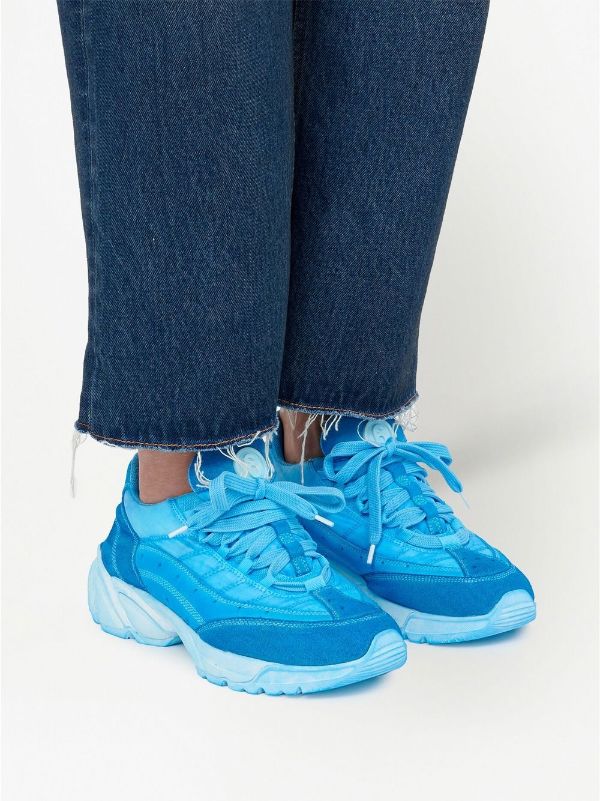 MM6 Maison Margiela Overdyed low-top Sneakers - Farfetch