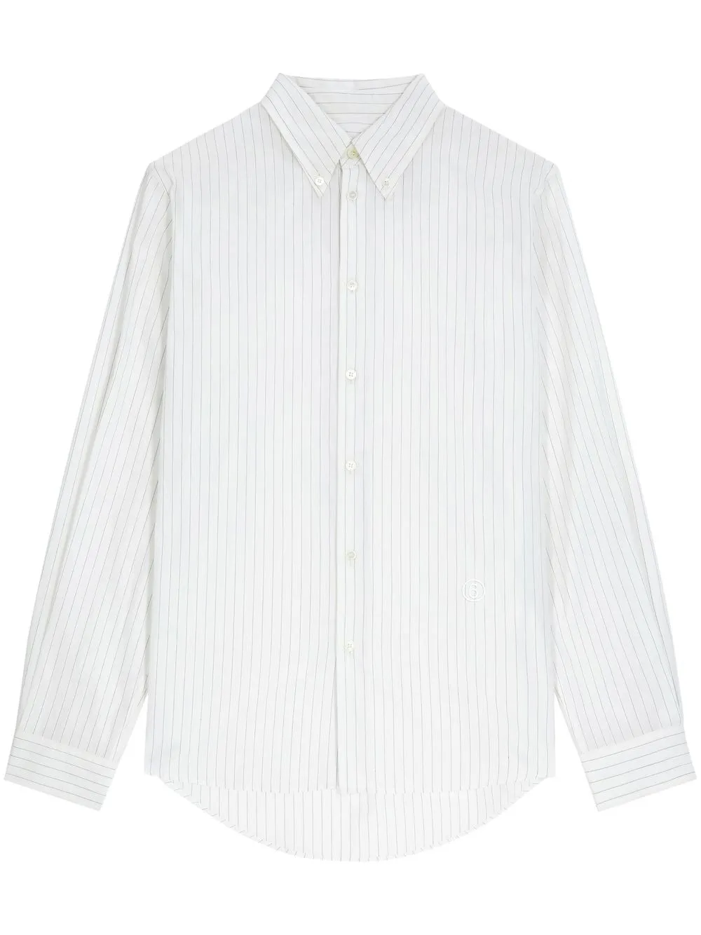 

MM6 Maison Margiela pinstripe button-down shirt - White