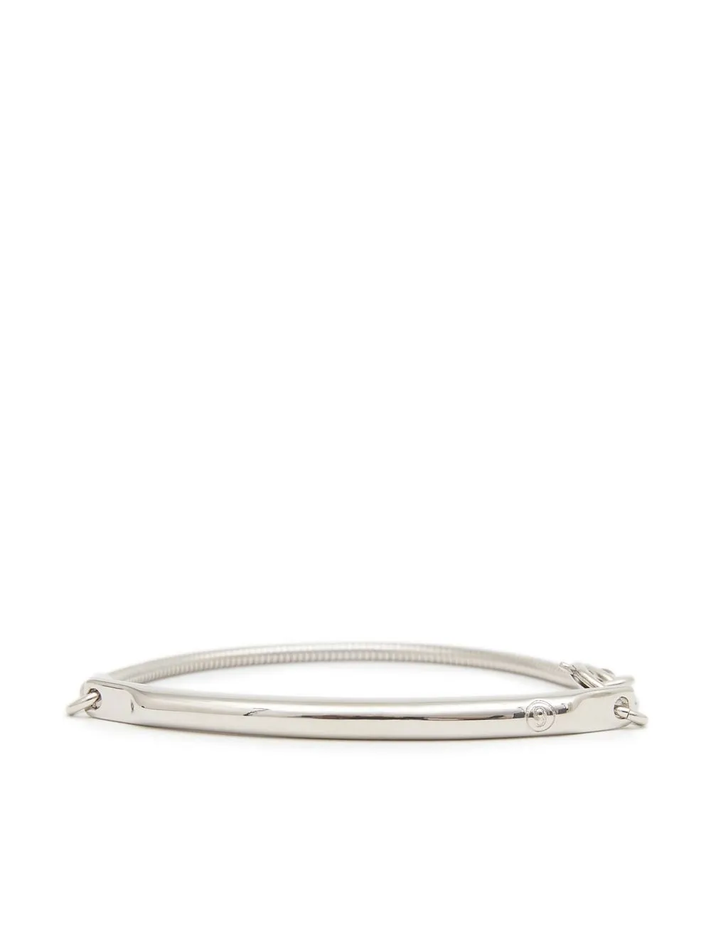 

MM6 Maison Margiela pulsera Minimal - Plateado