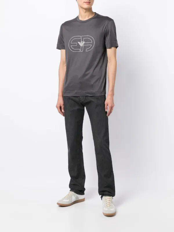 Emporio Armani ストレートジーンズ | ブラック | FARFETCH JP Emporio Armani ストレートジーンズ | ブラック | FARFETCH JP