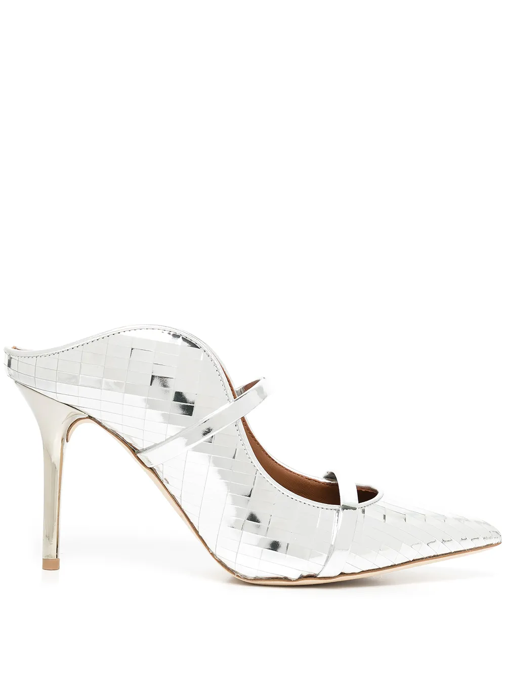 

Malone Souliers disco ball mules - Silver