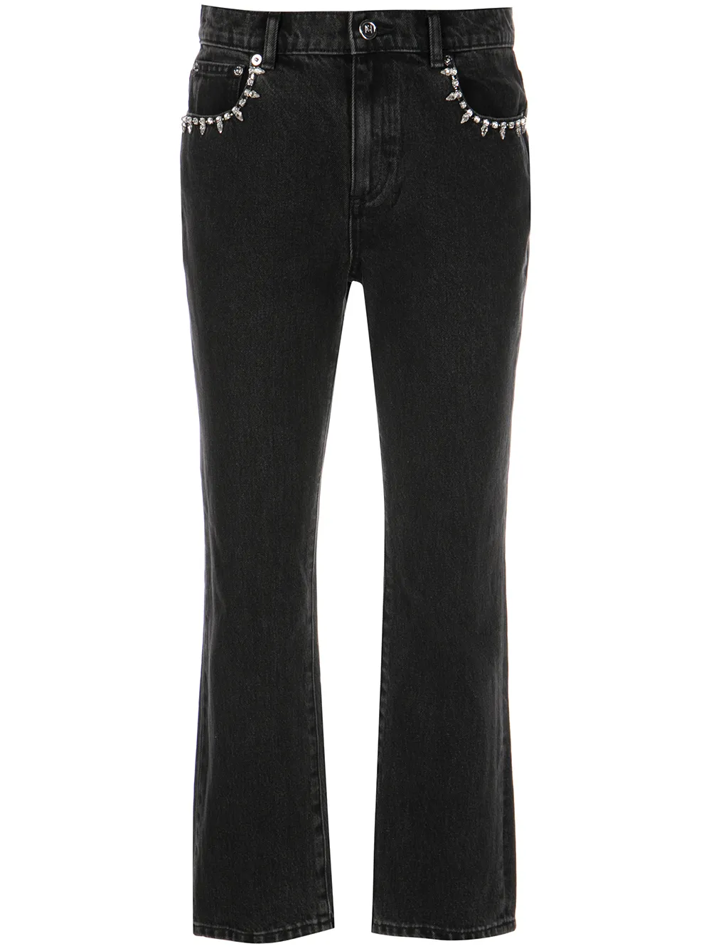 Milly Hali crystal-embellished Skinny Jeans - Farfetch