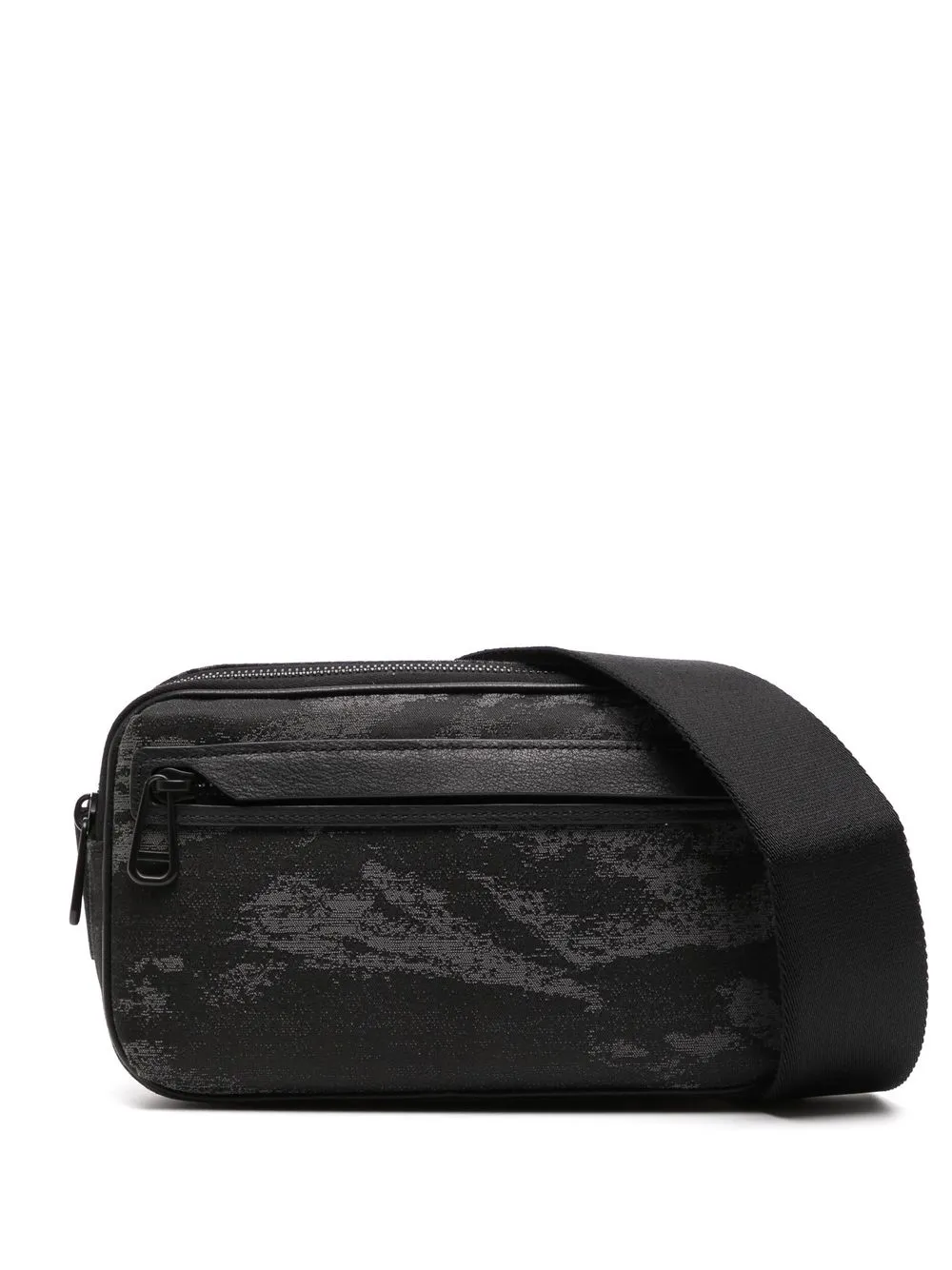 

Mulberry bolsa de hombro Rocky-Jacquard - Negro