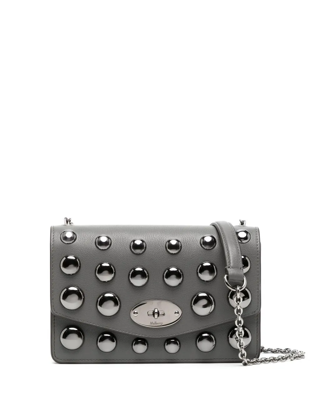 

Mulberry bolsa crossbody Darley pequeña - Gris