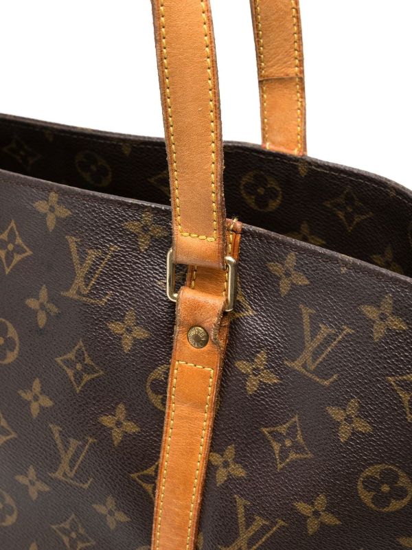 louis vuitton monogram sac shopping tote