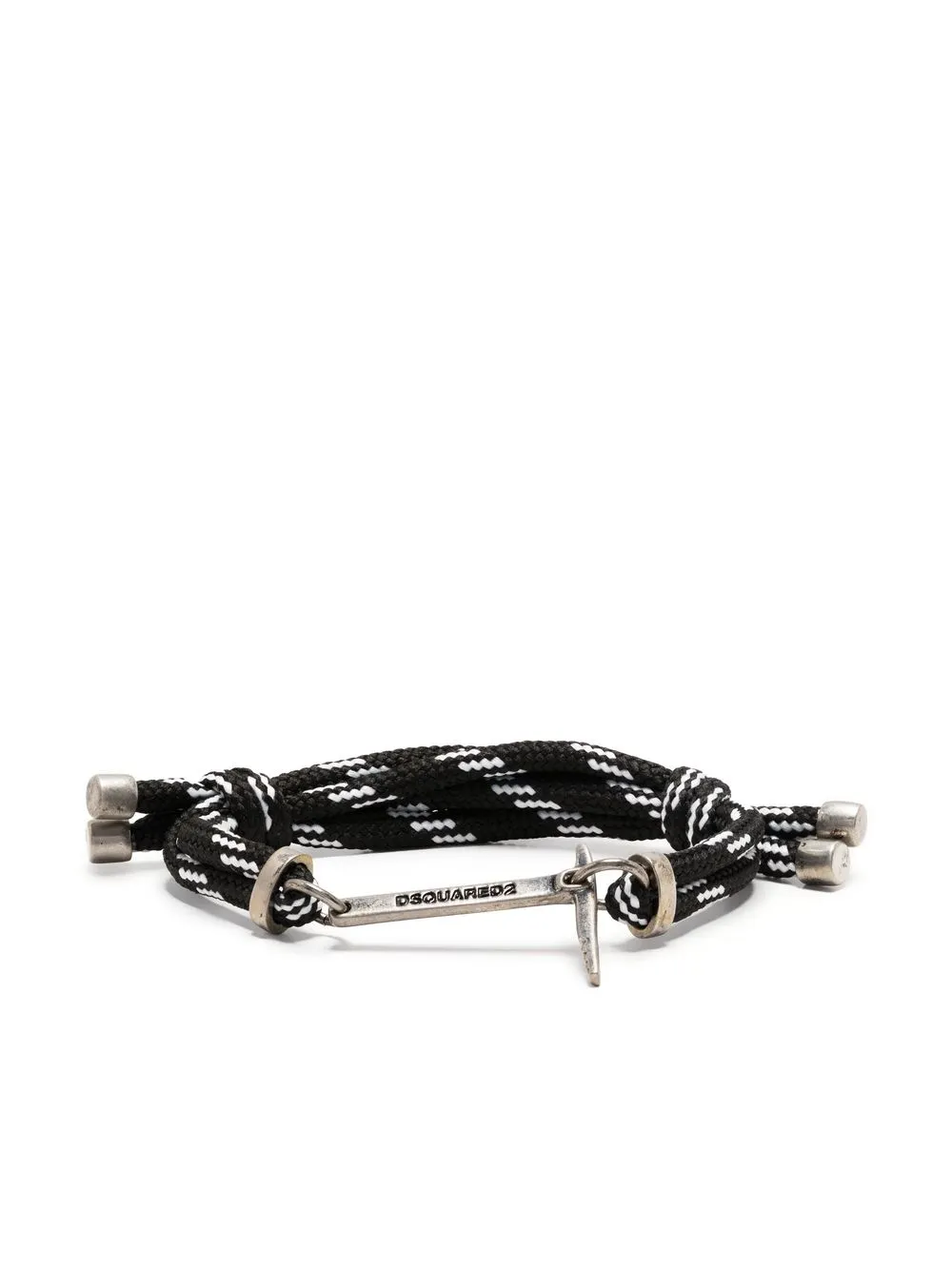 

Dsquared2 pulsera con múltiples cuerdas - Negro