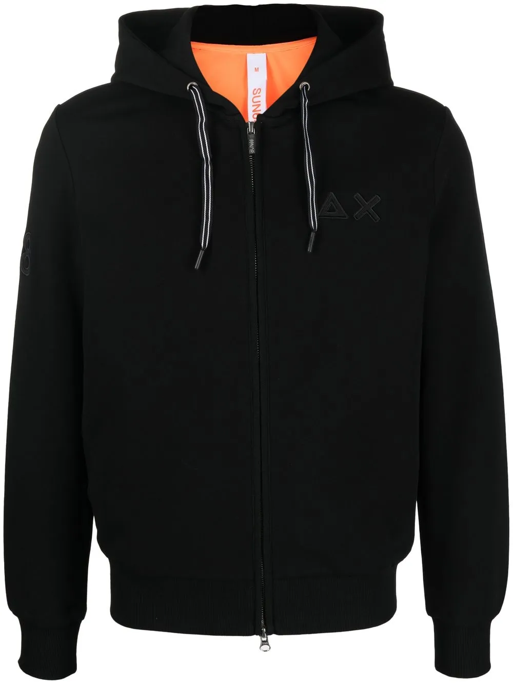

Sun 68 hoodie con logo estampado - Negro