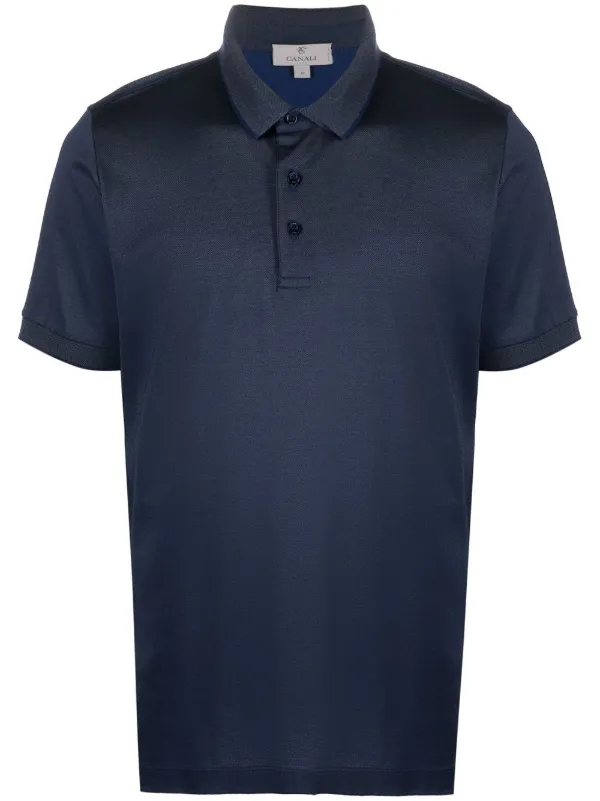 Canali ファインニット ポロシャツ - Farfetch