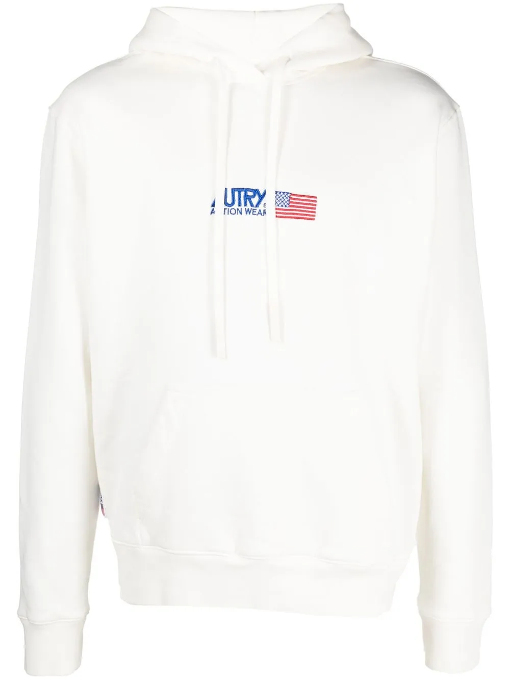 

Autry hoodie con logo bordado - Blanco