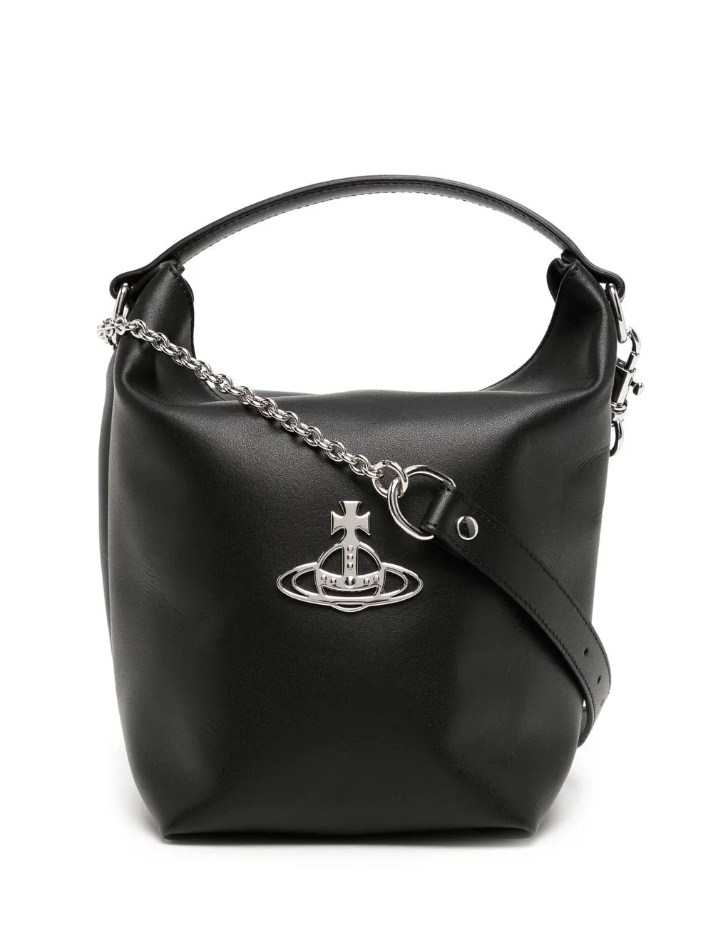 

Vivienne Westwood bolsa crossbody con motivo Orb - Negro