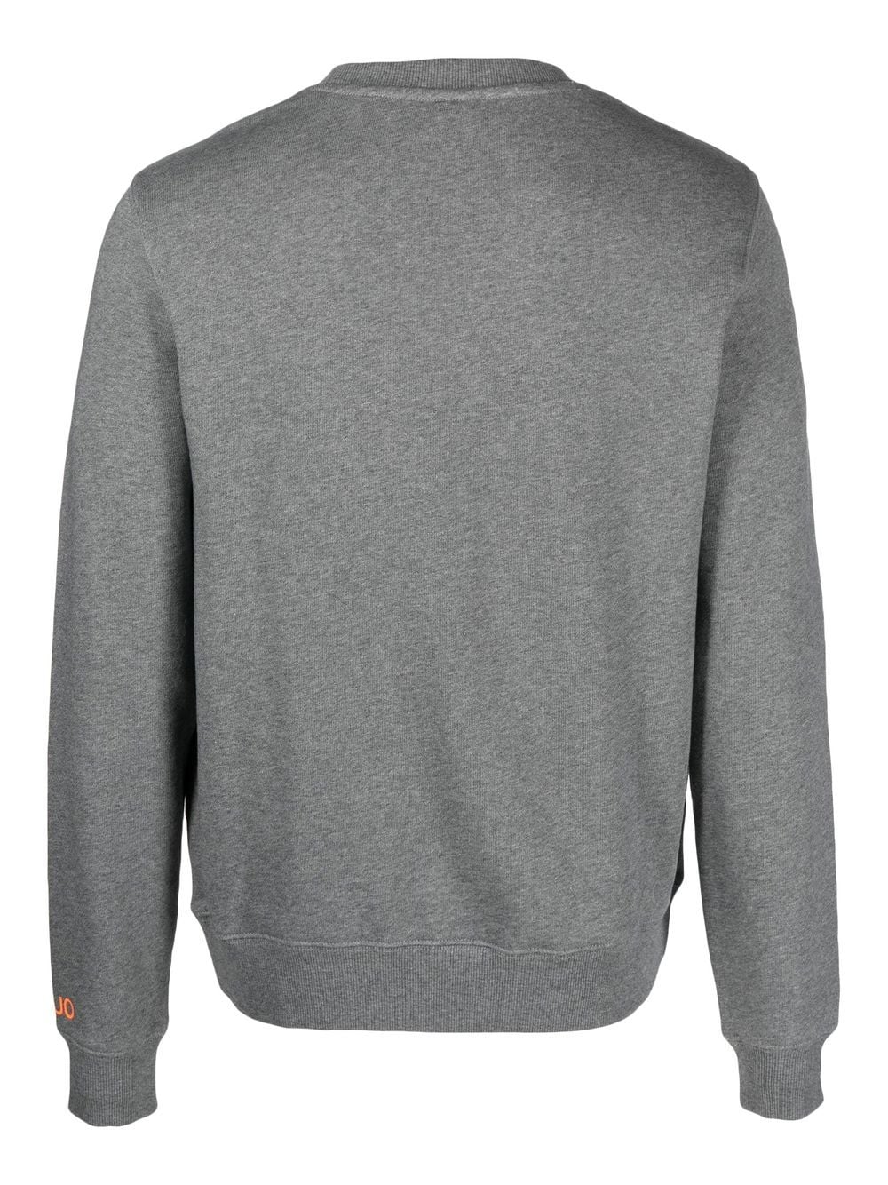 Sun 68 Sweater met logoprint - Grijs
