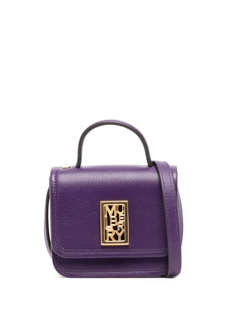 

Mulberry bolsa crossbody Sadie mini - Morado