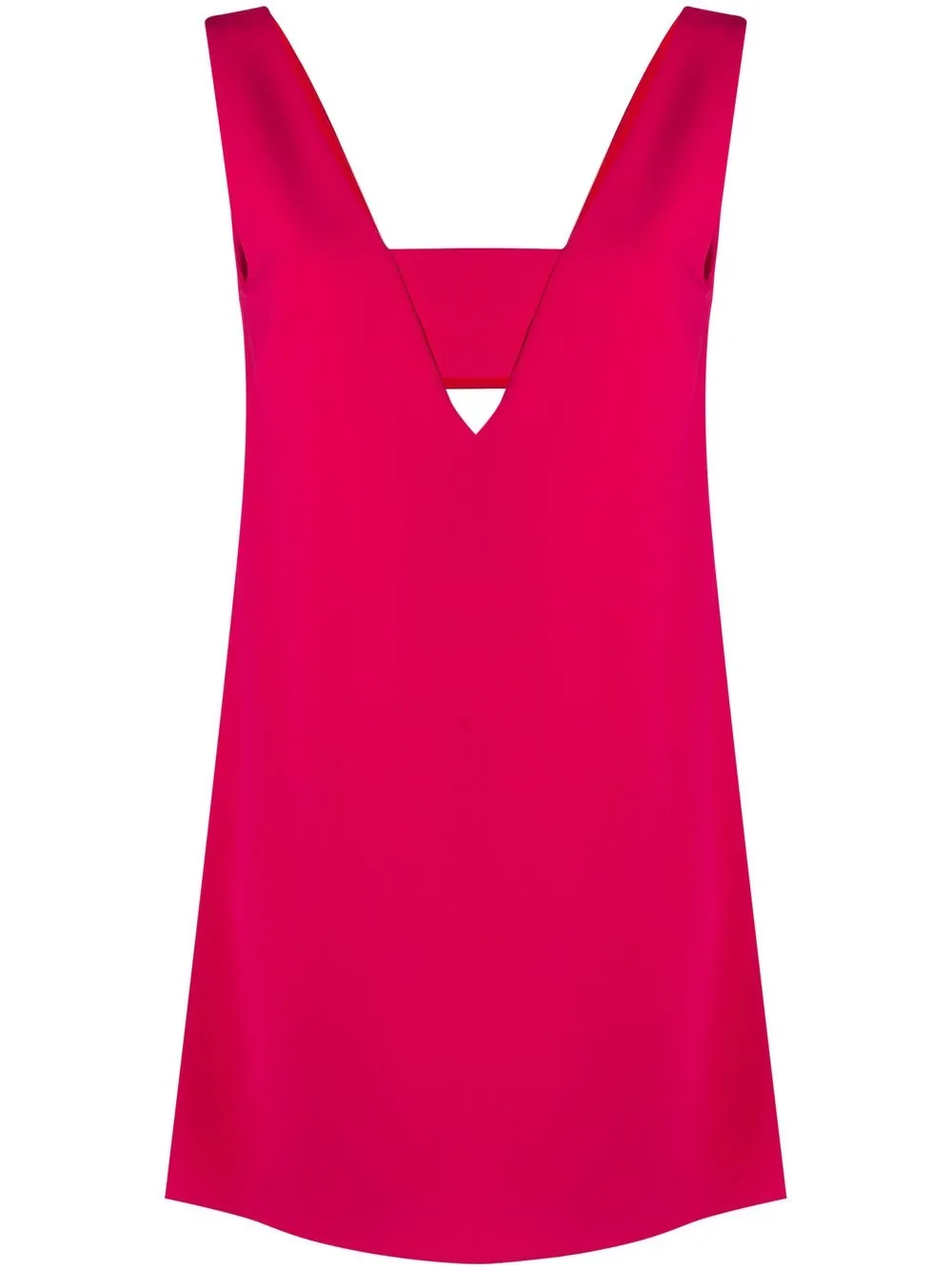 

P.A.R.O.S.H. vestido recto sin mangas - Rosado