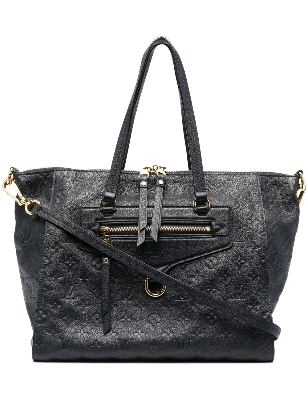 

Louis Vuitton bolsa Lumineuse PM con monograma en relieve pre-owned - Negro
