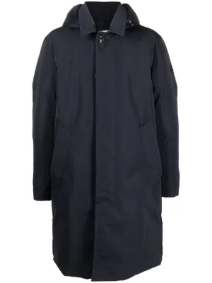 padded raincoat mens