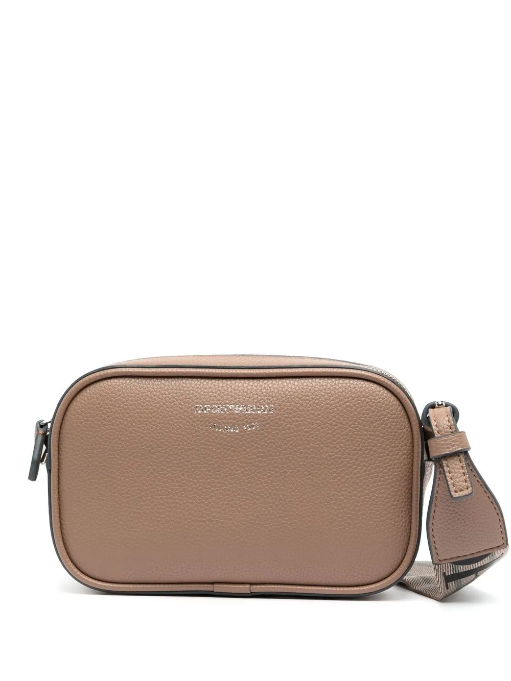 

Emporio Armani bolsa crossbody con correa del logo - Neutro