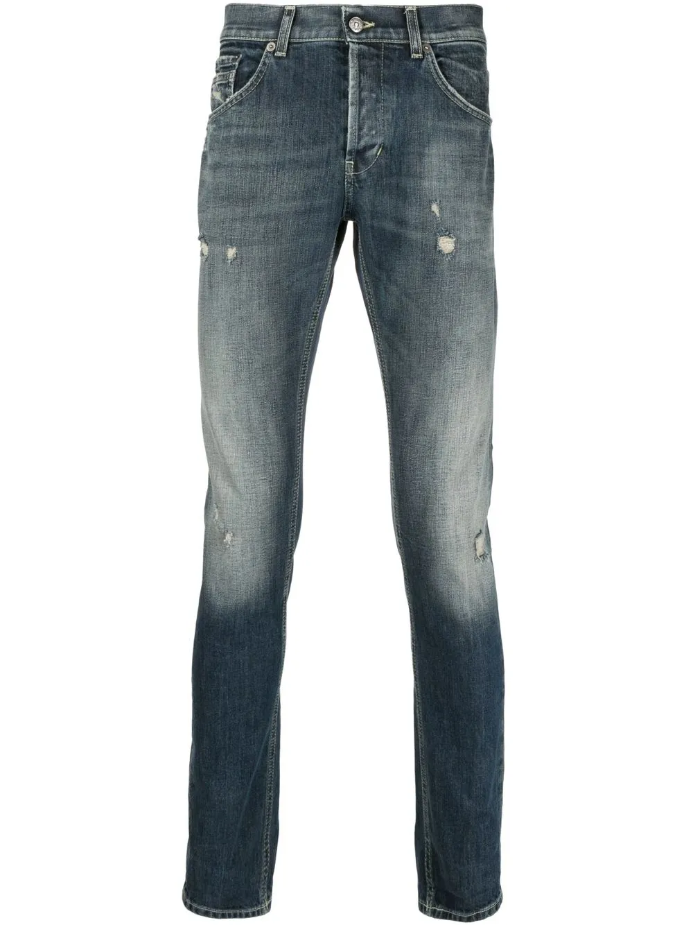 

DONDUP low-rise straight-leg jeans - Blue