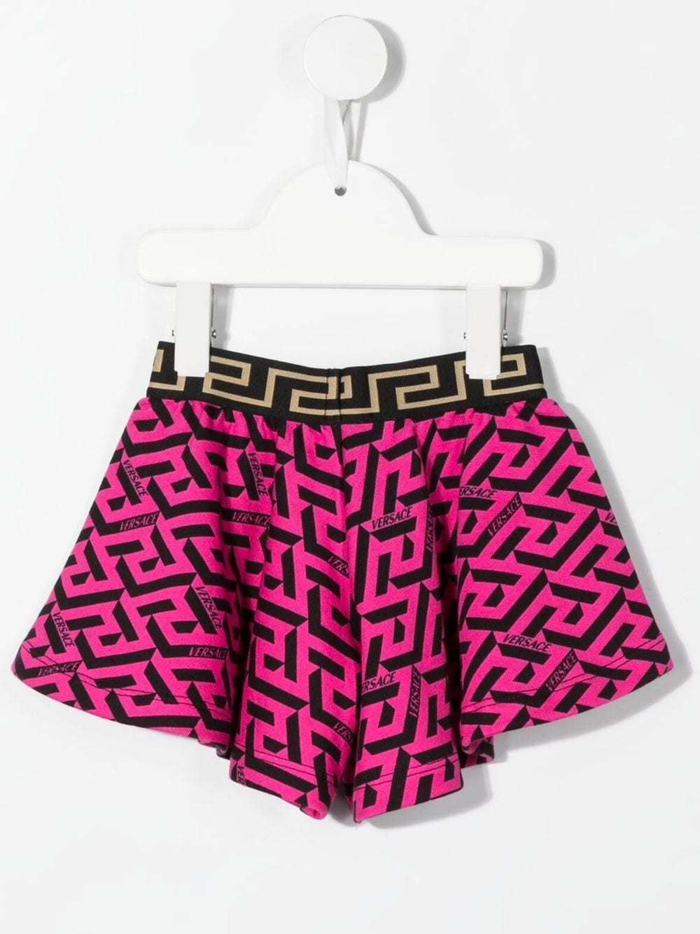 Versace Kids Shorts met wijde pijpen - Roze