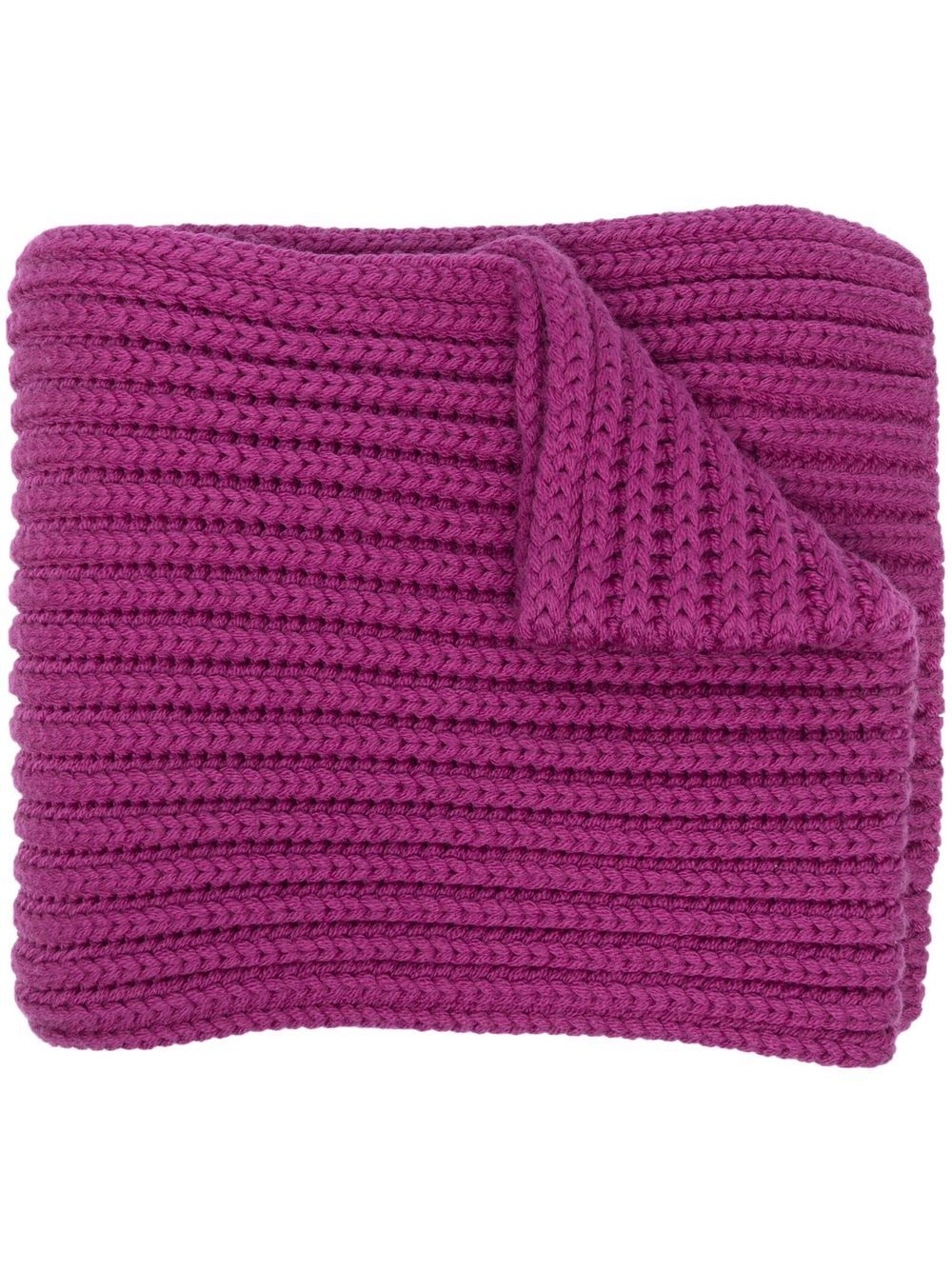 

ETRO gorro de tejido grueso con parche del logo - Rosado