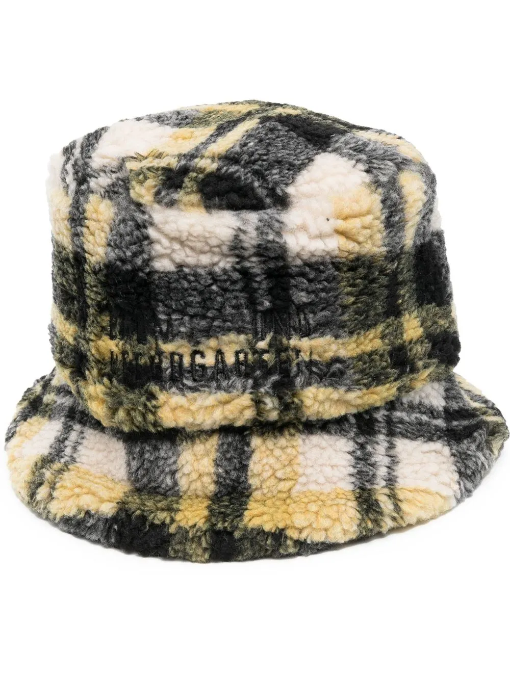 

Baum Und Pferdgarten recycled tartan bucket hat - Neutrals