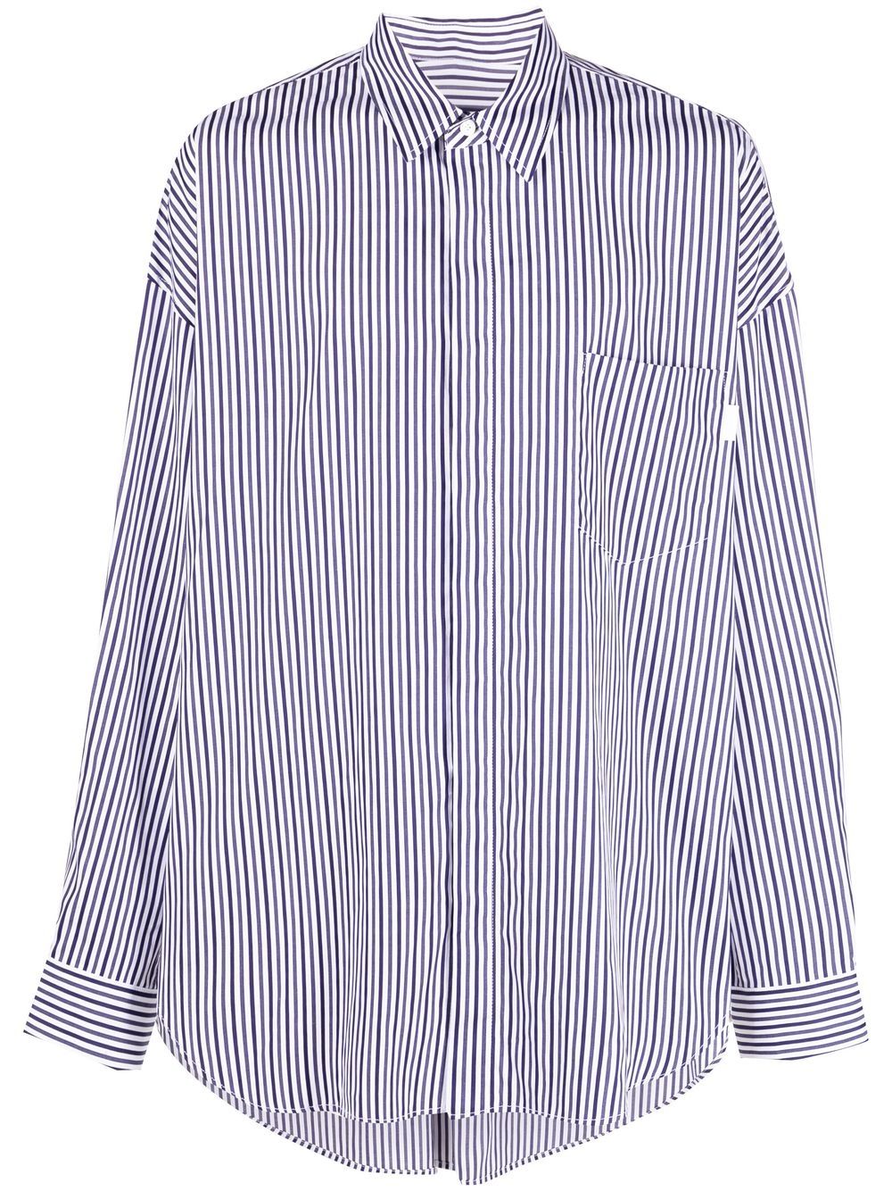 juun j striped shirt