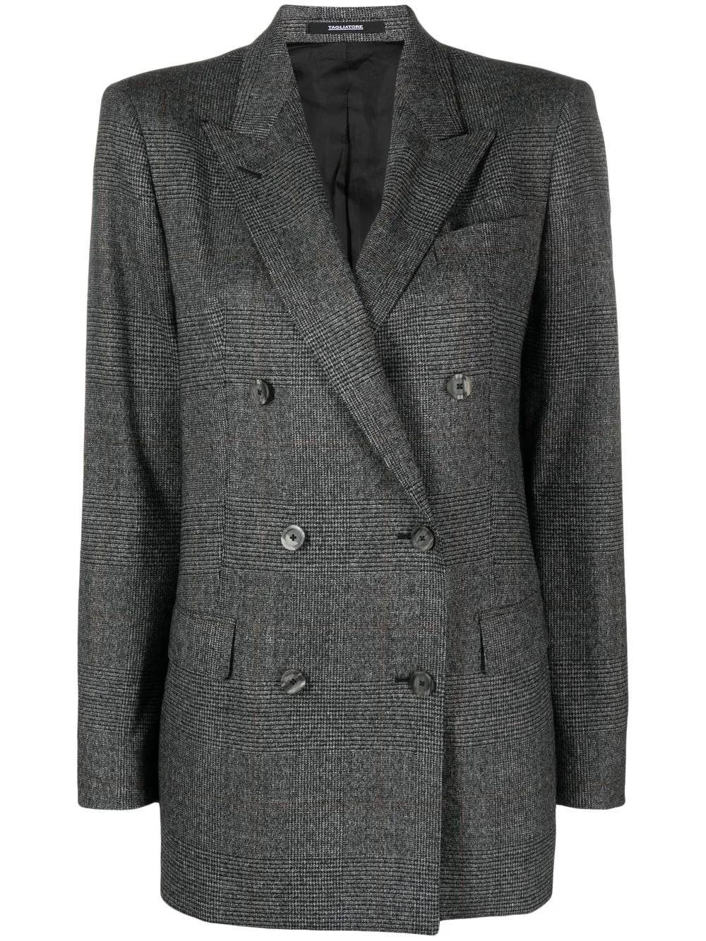 

Tagliatore blazer con doble botonadura - Gris