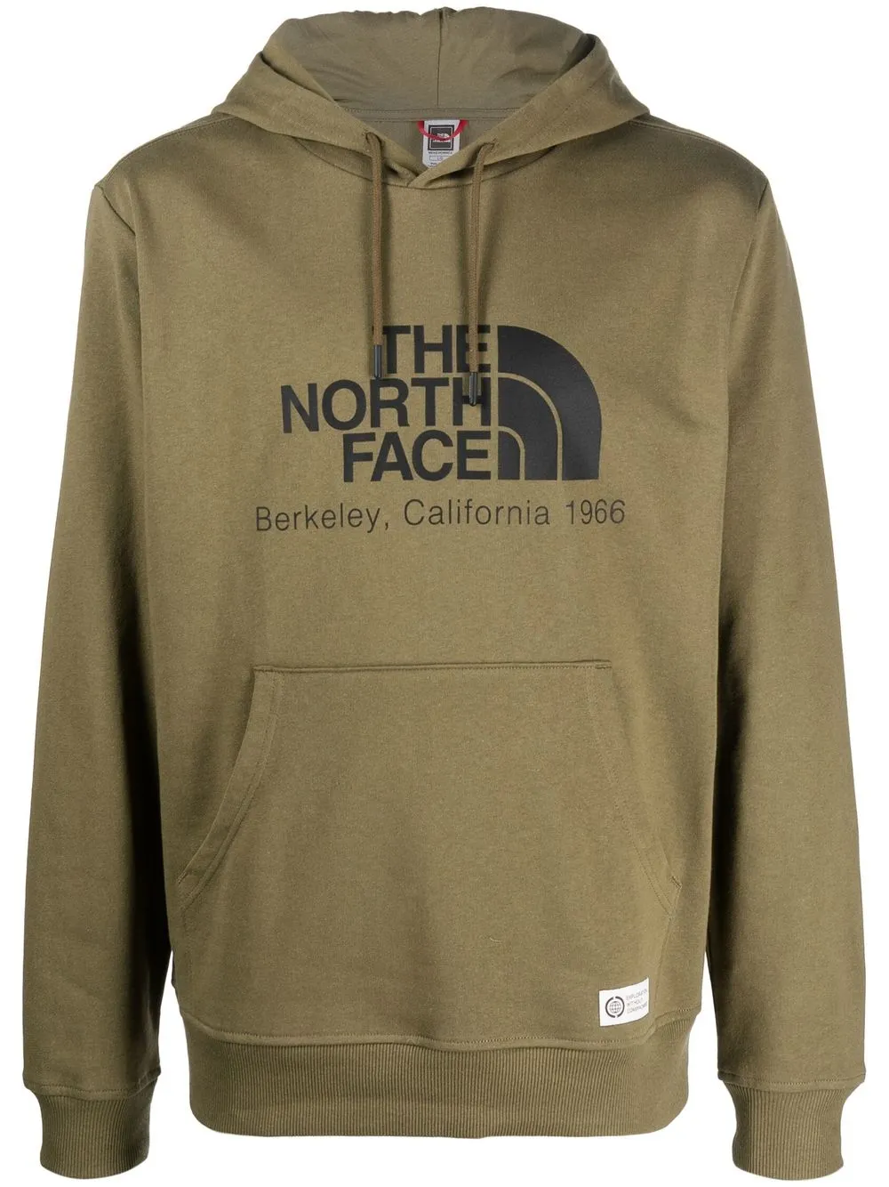 

The North Face hoodie con logo estampado - Verde