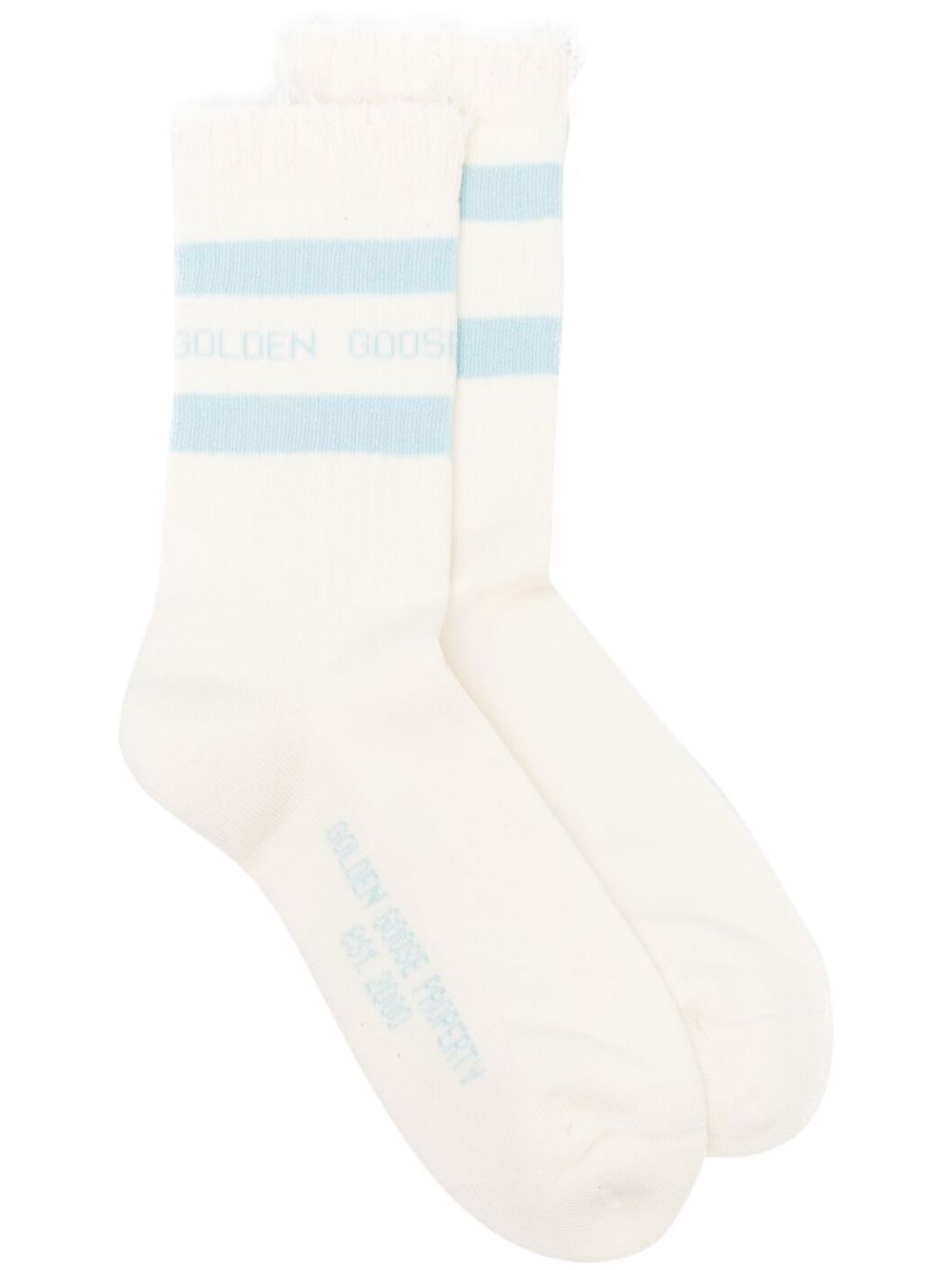 

Golden Goose intarsia-knit ankle socks - Neutrals