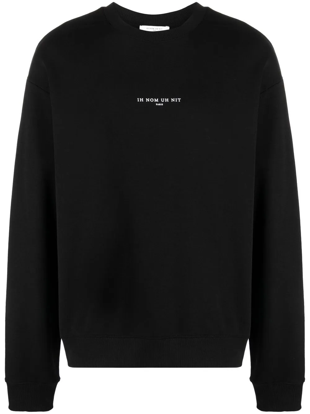 

Ih Nom Uh Nit graphic-print sweatshirt - Black