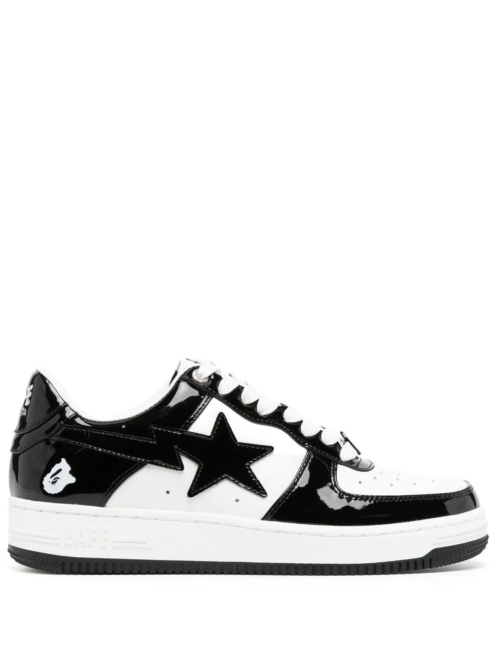 

A BATHING APE® tenis bajos BAPE STA M2 - Negro