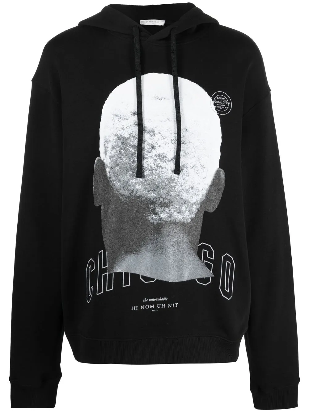 

Ih Nom Uh Nit hoodie con estampado fotográfico - Negro