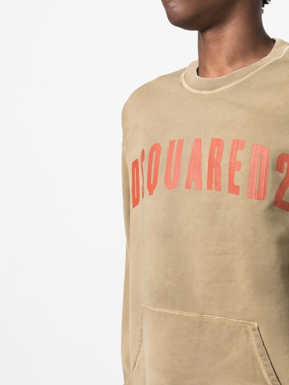 Disqued DSQUARED2 logo-print detail sweatshirt Men