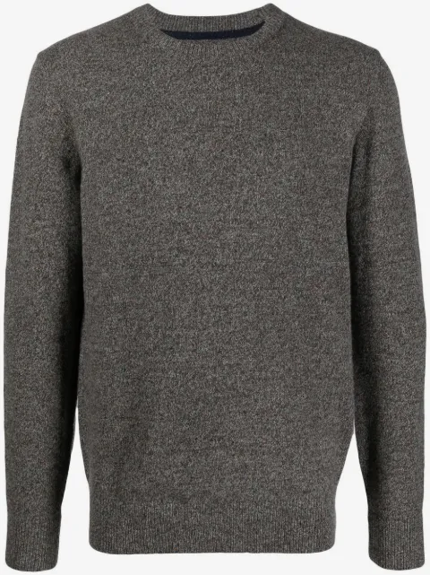Barbour pull en maille à col ras du cou