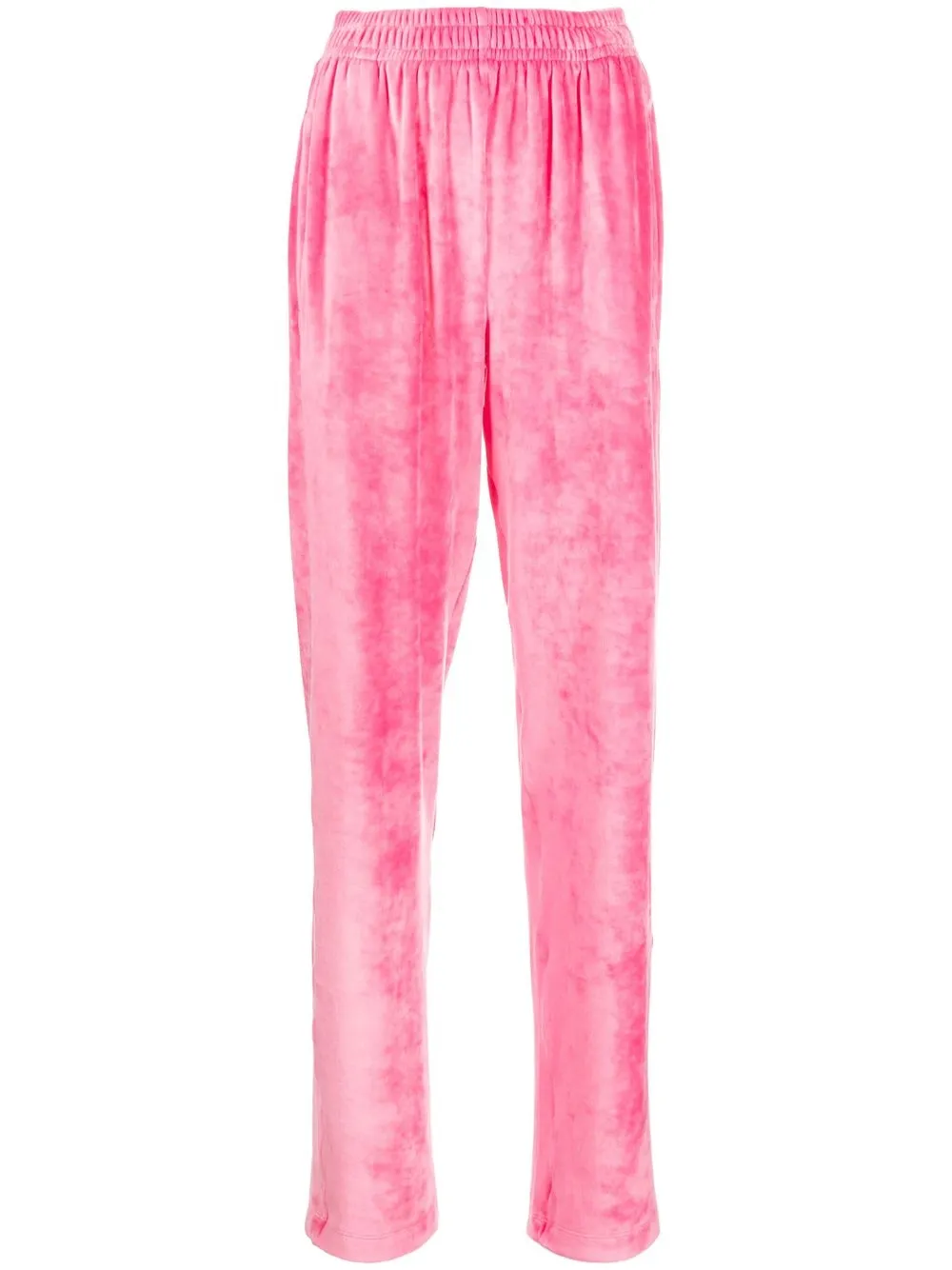 

STYLAND velour track pants - Pink