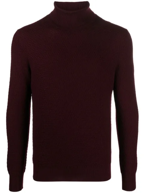 Tagliatore roll-neck virgin wool jumper