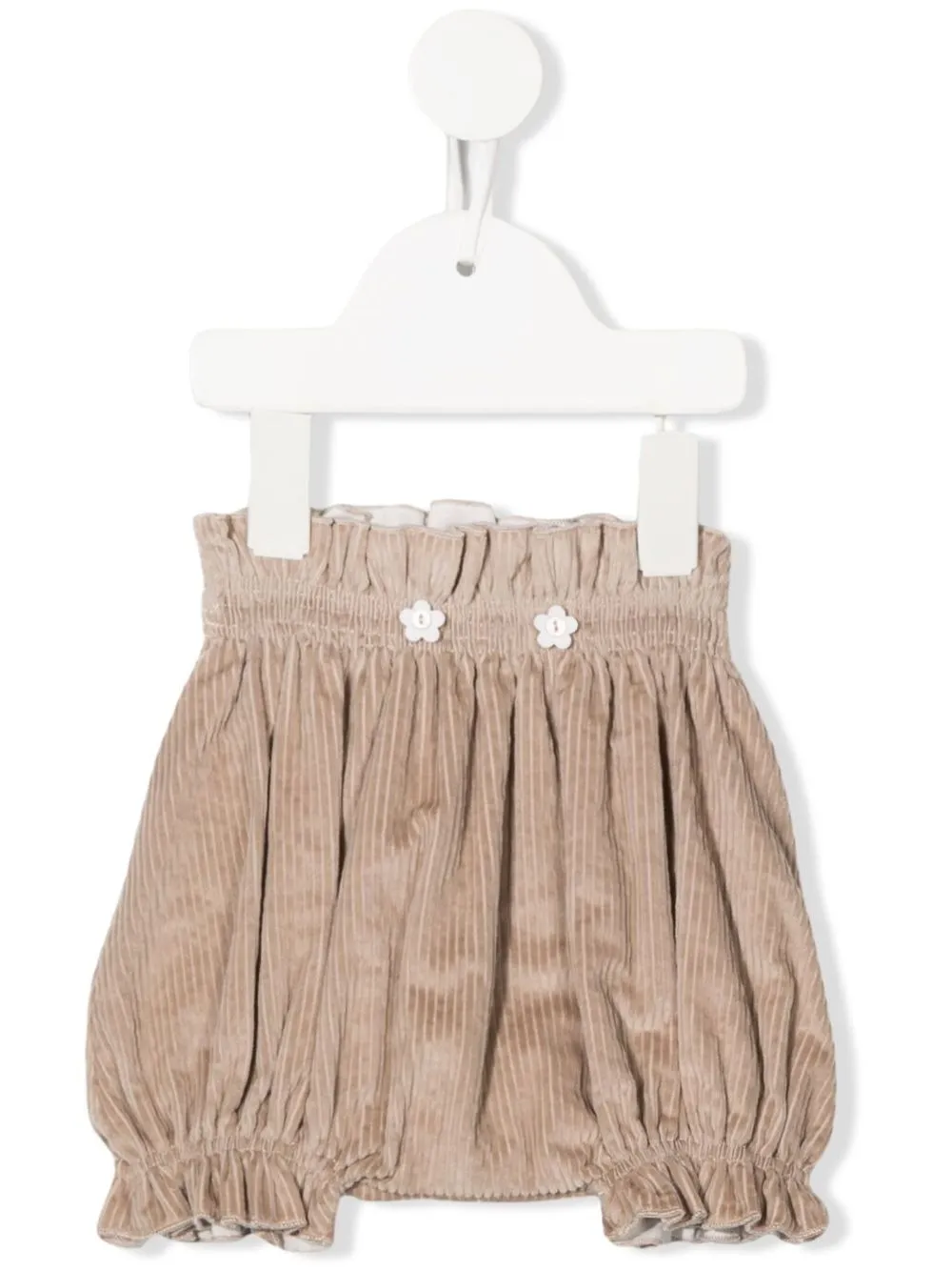 

La Stupenderia shorts estilo bloomers de pana - Neutro