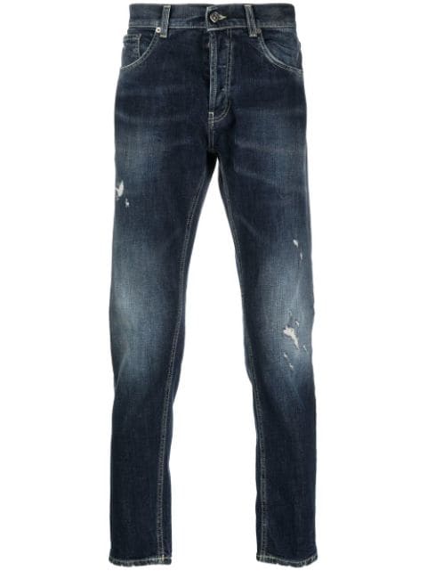 DONDUP distressed-effect slim-fit jeans