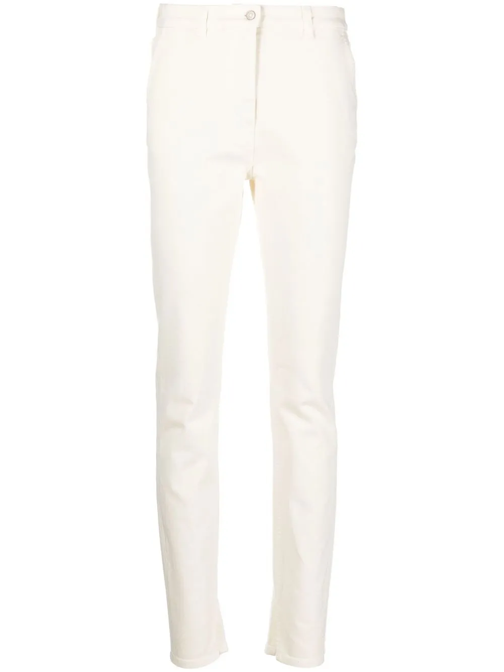 

Fabiana Filippi skinny jeans con tiro alto - Blanco