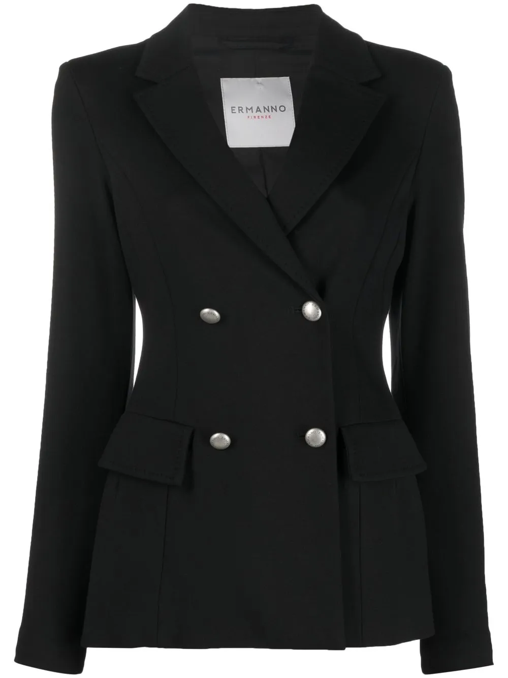 

ERMANNO FIRENZE double-breasted blazer - Black