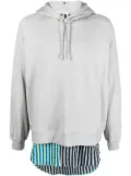 Sunnei long-sleeve hoodie - Grey