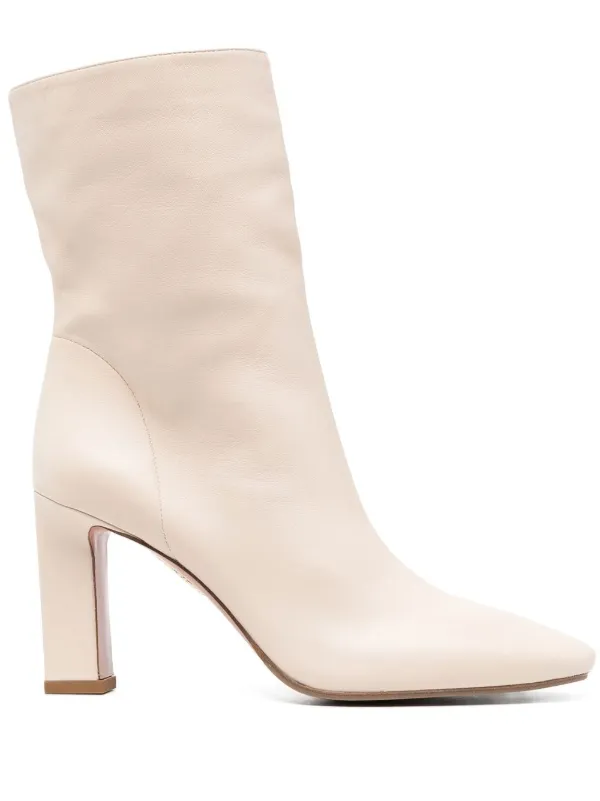 Aquazzura white boots hotsell