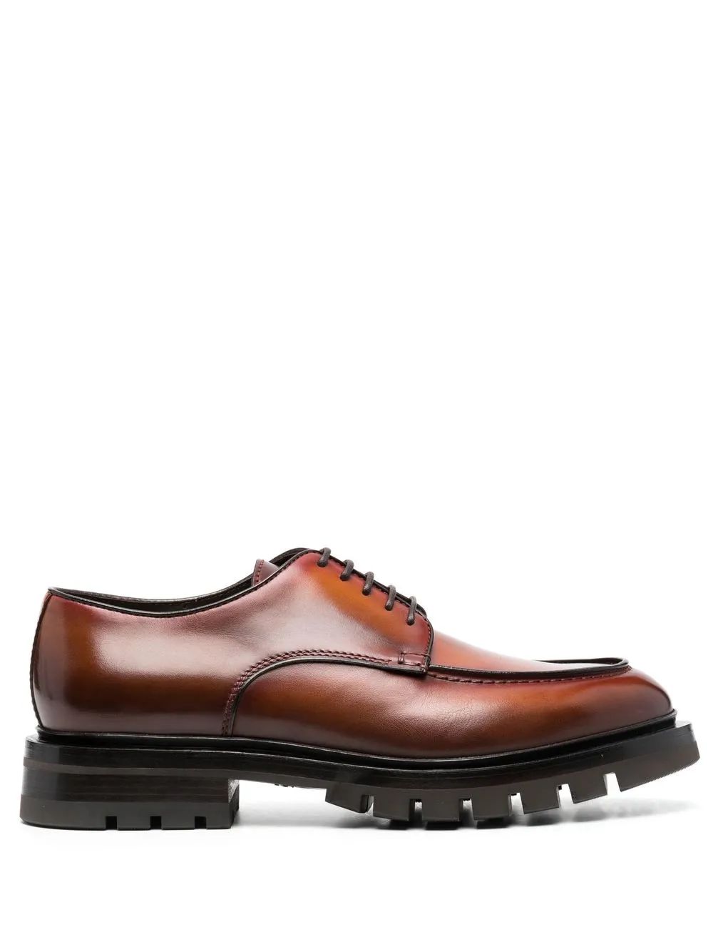 

Santoni lug sole 35mm Derby shoes - Brown