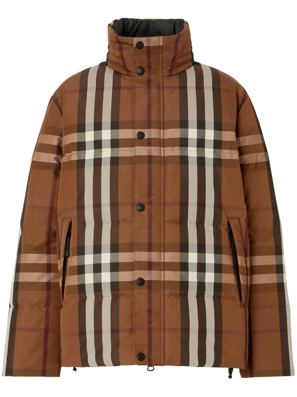 人気商品の BURBERRY - XS テープデザインヴィンテージチェックダウン ...